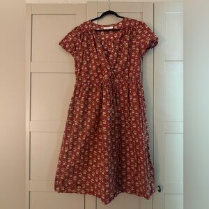 Simple Dawn Dress in Antique Lotus